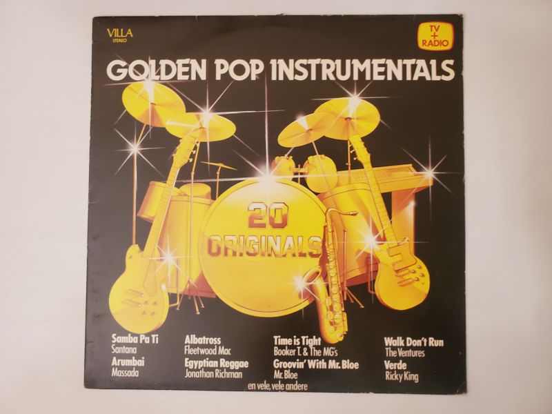 Various Artists Golden Pop Instrumentals: 20 Originals vinyl record